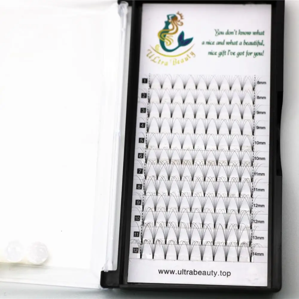 Premade Fans Volume Lash Eyelash Extensions Professional Makeup Synthetic Eyelashes High Quality Natural Soft Lashes Vendors | Красота и