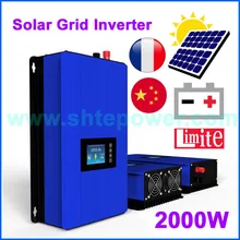 2000W MPPT Solar Grid Tie Inverter for solar panle or Battery Discharge 2KW solar inverter DC 45-90V 60-110V to AC 220V230V240V