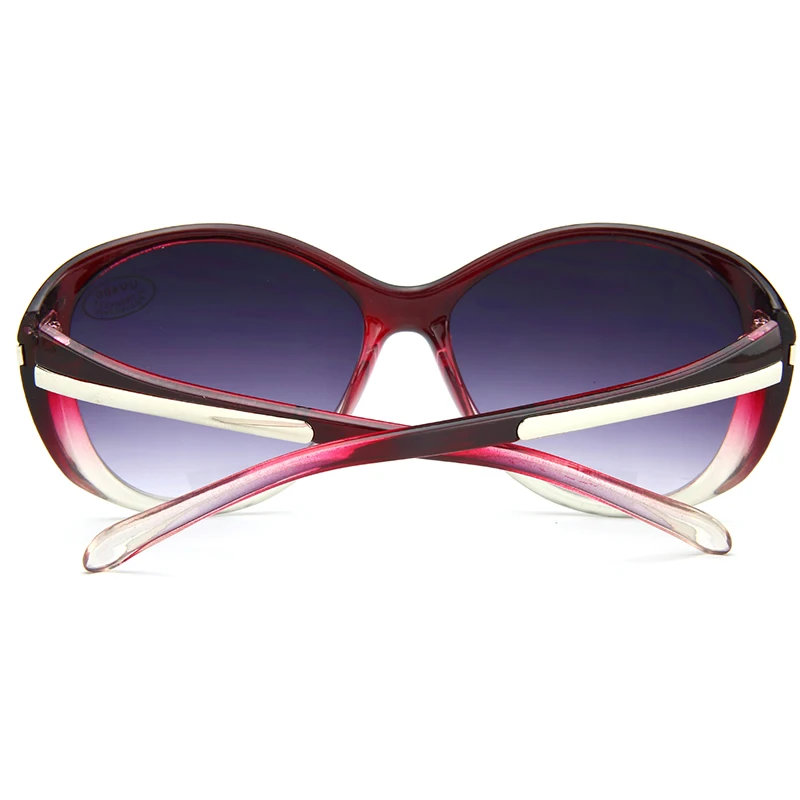 Zenotic женские модные солнцезащитные очки для вождения большие овальные черные с