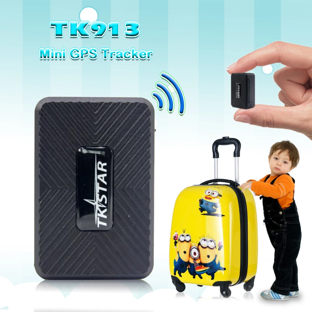 Мини Портативный gps-трекер TK913 1500 мАч Мощное магнитное устройство слежения за автомобилем TKSTAR бесплатное приложение с воспроизведением пути истории