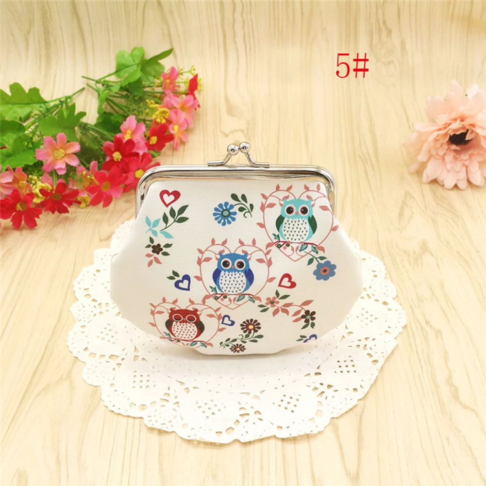 Женские милые Мультяшные кошельки мини-портмоне с карманами многоцветный дизайн