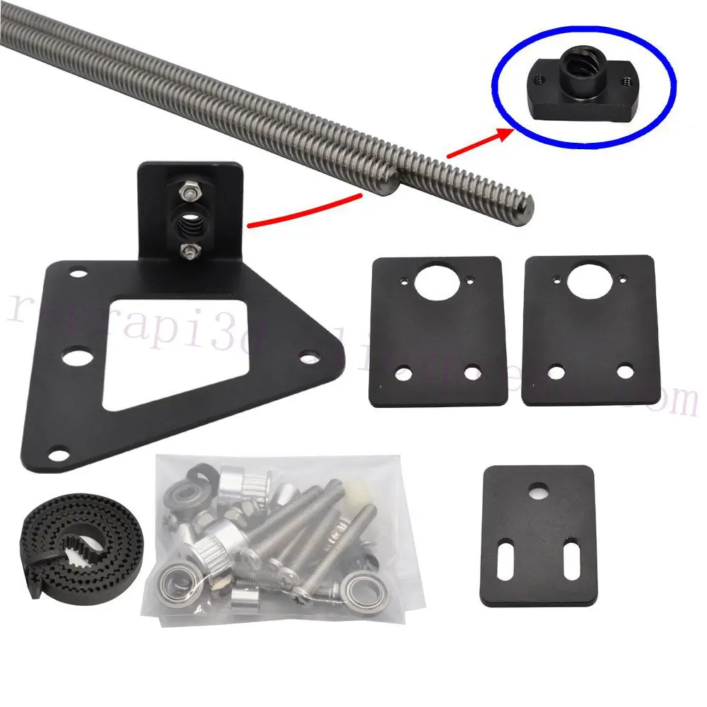 Деталь для 3D принтера комплект обновления по двойной оси Z натяжной шкив Creality Ender 3