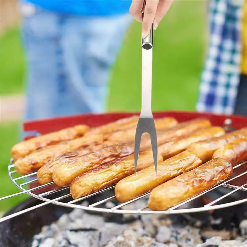 

9pcs BBQ Tool Set Utensil Stainless Steel Barbecue Cooking Grill Portable Bag BBQ Party Tools Camping Outdoor Cooking Tools Kit