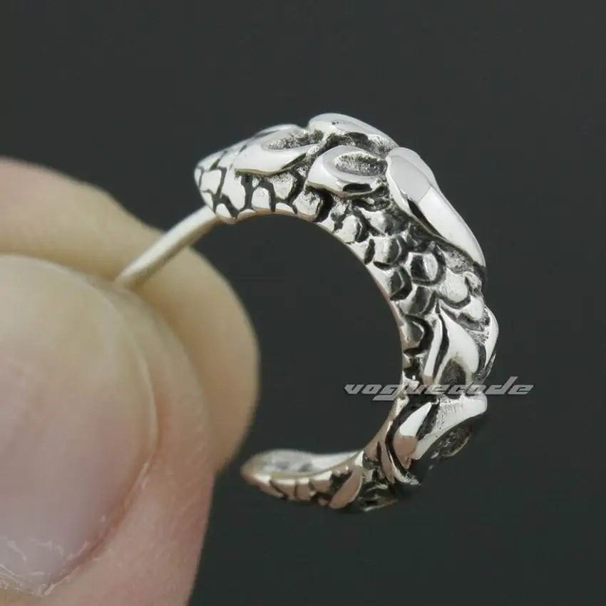 Модные серьги гвоздики из стерлингового серебра 925 пробы 8M018|earrings peacock|silver watersilver