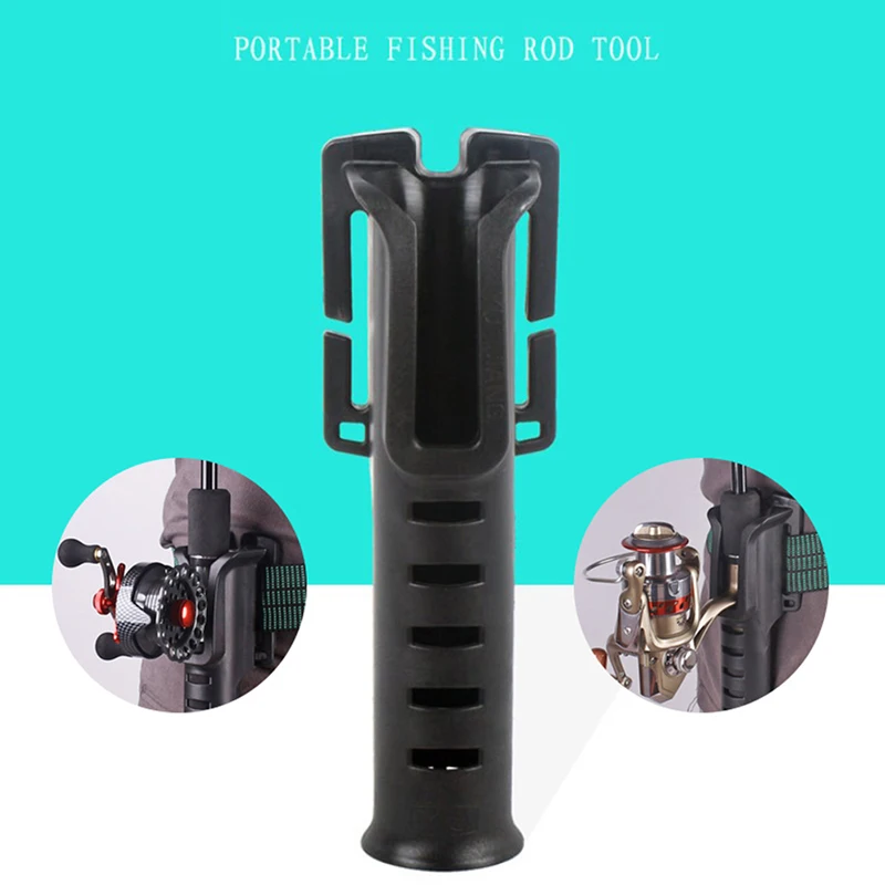 

Пояс с держателем для удочки портативный держатель для удочки, рыболовная удочка, многофункциональная стойка для удочки, быстрый держатель...