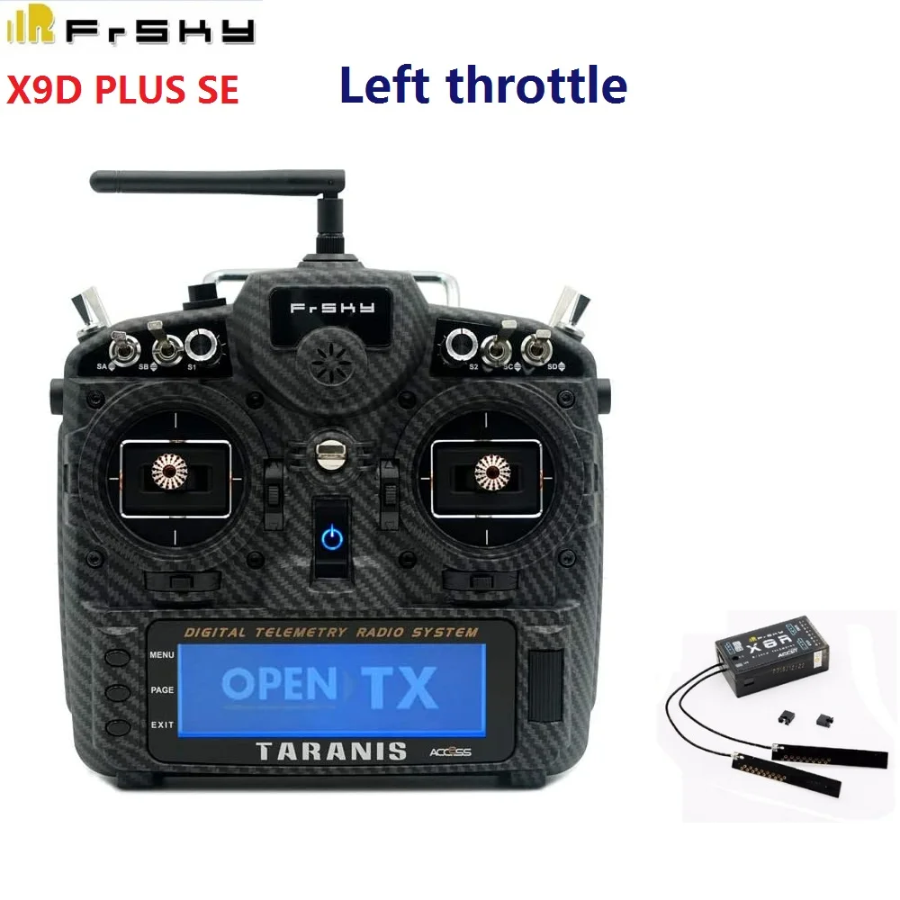 

Высококачественный передатчик FrSky Taranis X9D Plus SE 2,4G 16CH SPECIAL EDITION с датчиком перевода воды M9 Чехол для модели RC
