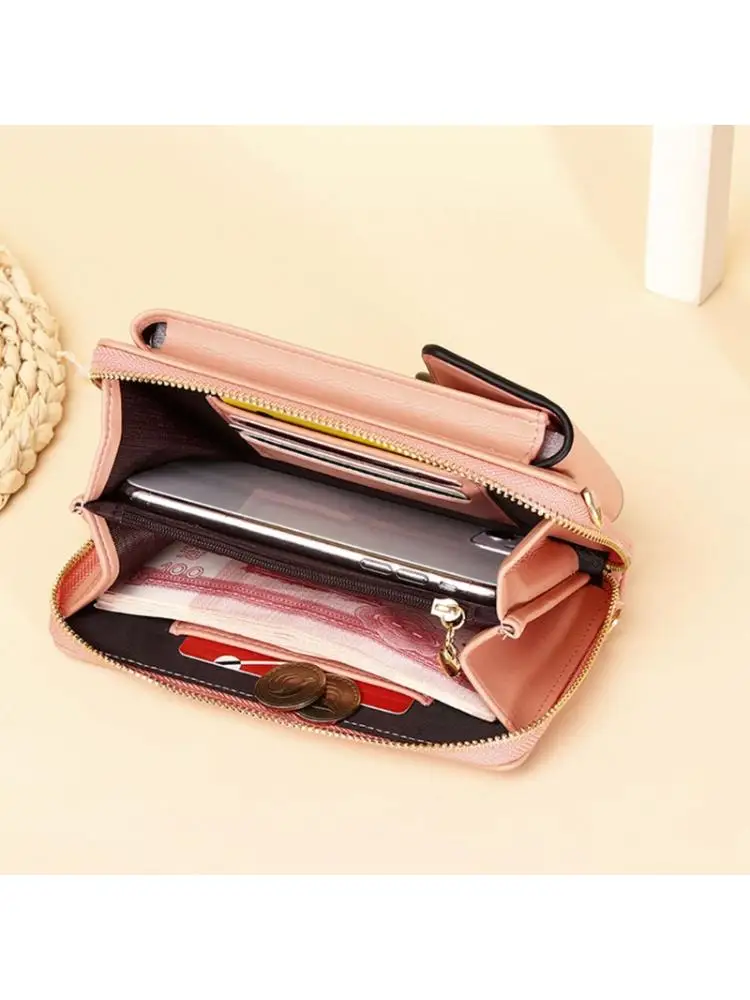 

Women Girls Leather Crossbody Phone Shoulder Bag Card Holder Pouch Case Small Wallet