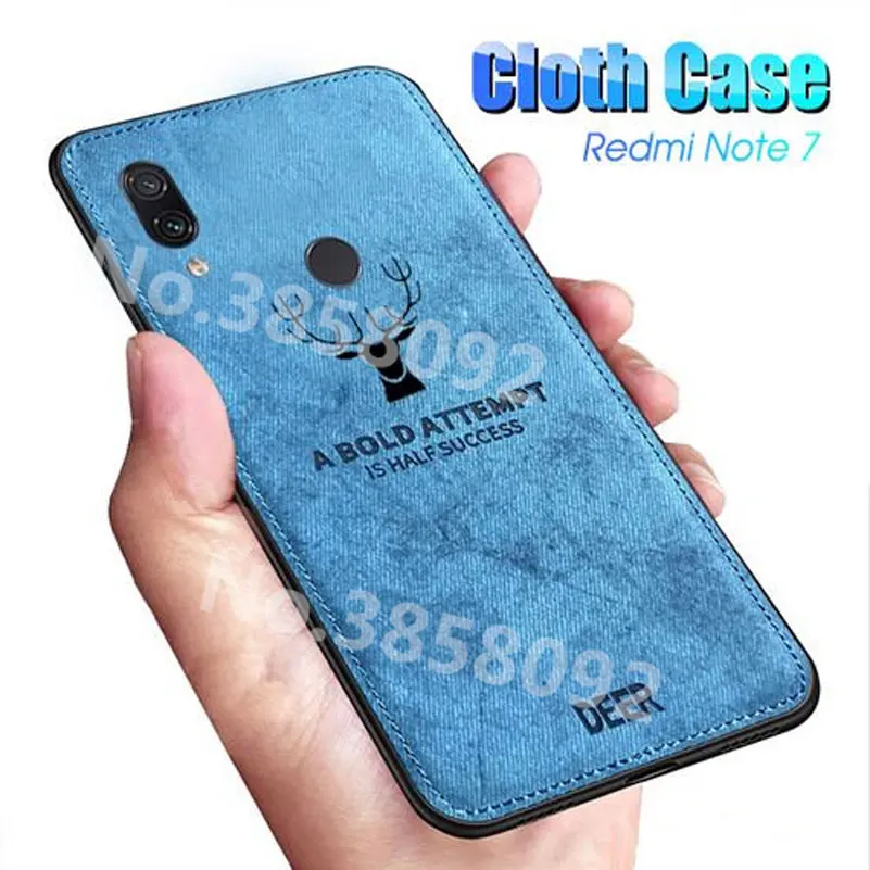 Противоударный тонкий олень ткань чехол для Xiaomi mi 9 9SE 8 A2 Lite 5X A1 Pocophone F1 Red mi 7 Note iPhone 7 6 Plus 5 iPad Pro 4 4X 5A 5Plus 6A крышка