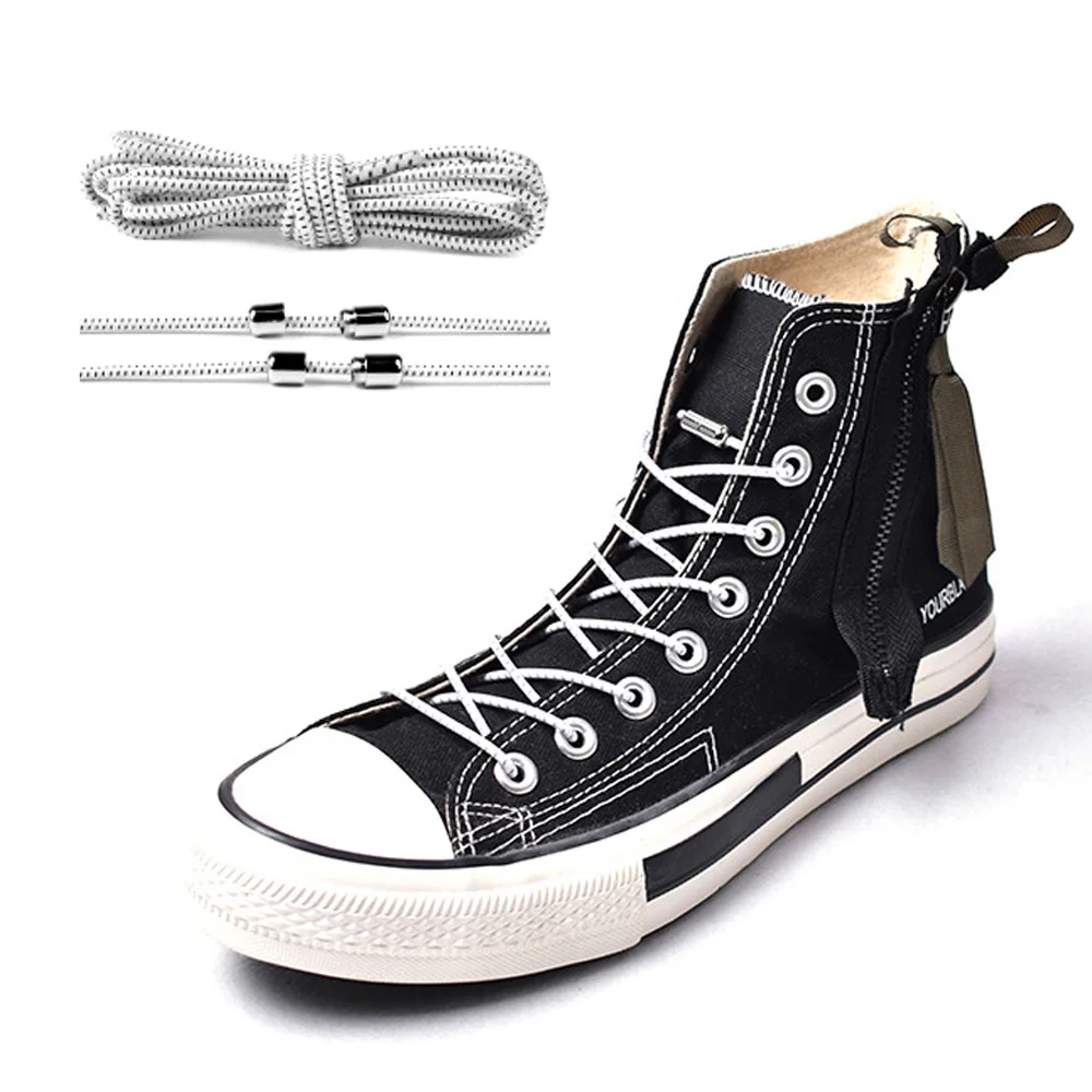 Эластичный Быстрый замок шнурки для обуви кружева без завязок Шнурки детей и