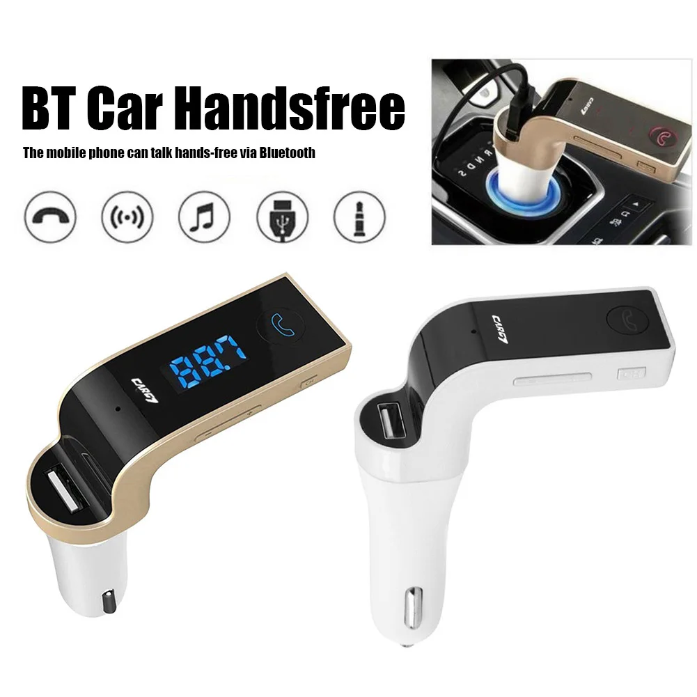 Автомобильный FM-передатчик беспроводной Bluetooth-передатчик для автомобиля FM-радио