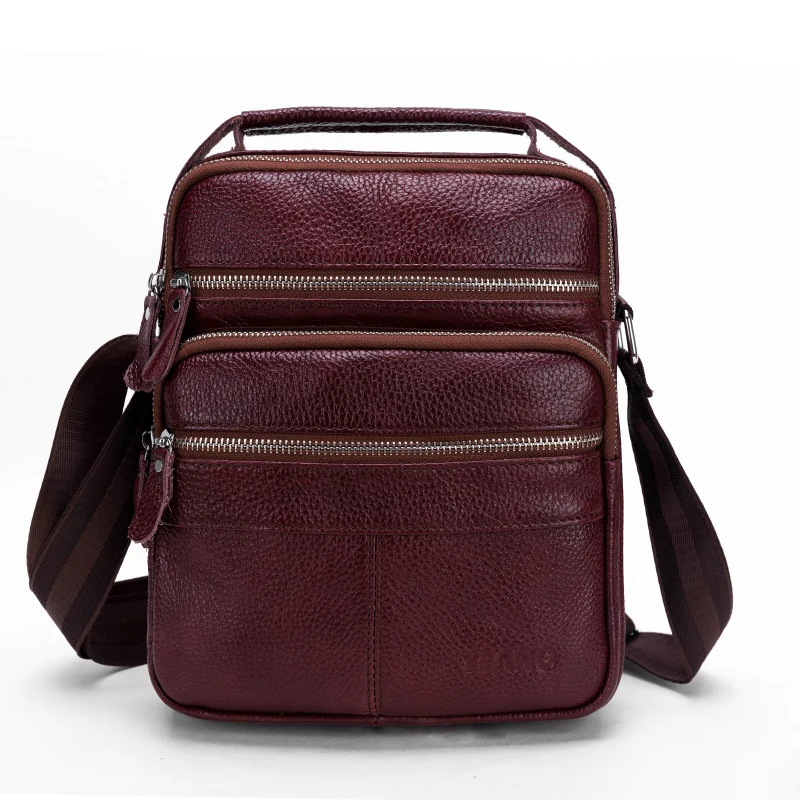 Мужская сумка через плечо yiang брендовые вместительные мужские сумки для