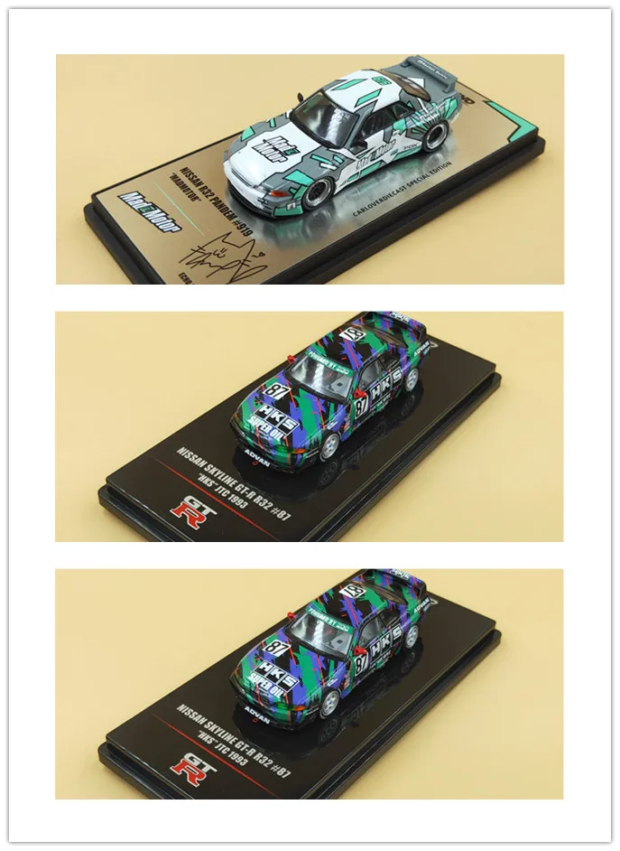 INNO автомобиля 1:64 ниссаны SKYLINE GT R R32 коллекция металлическая конструкция с литьем