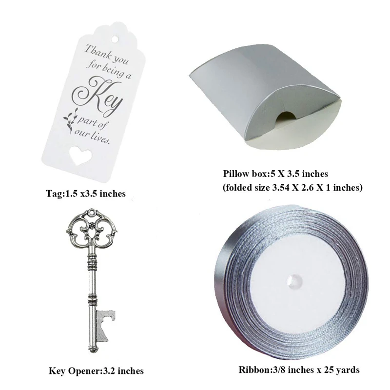 50 шт свадебный подарочный набор конфет сувенир Подушка коробка винтажный скелет