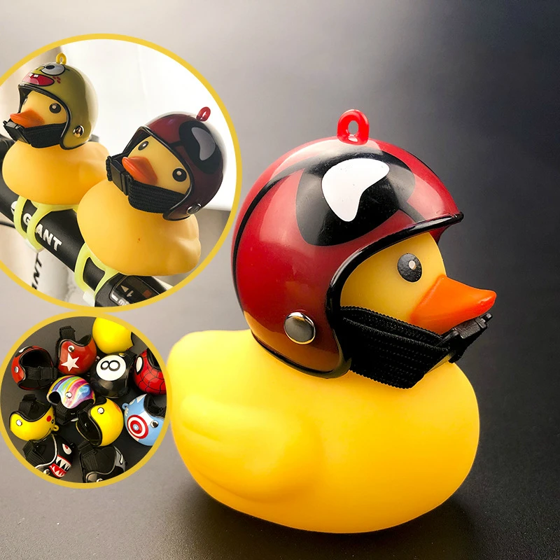 Детский велосипедный Звонок желтая утка Невидимый Электрический гудок утенок