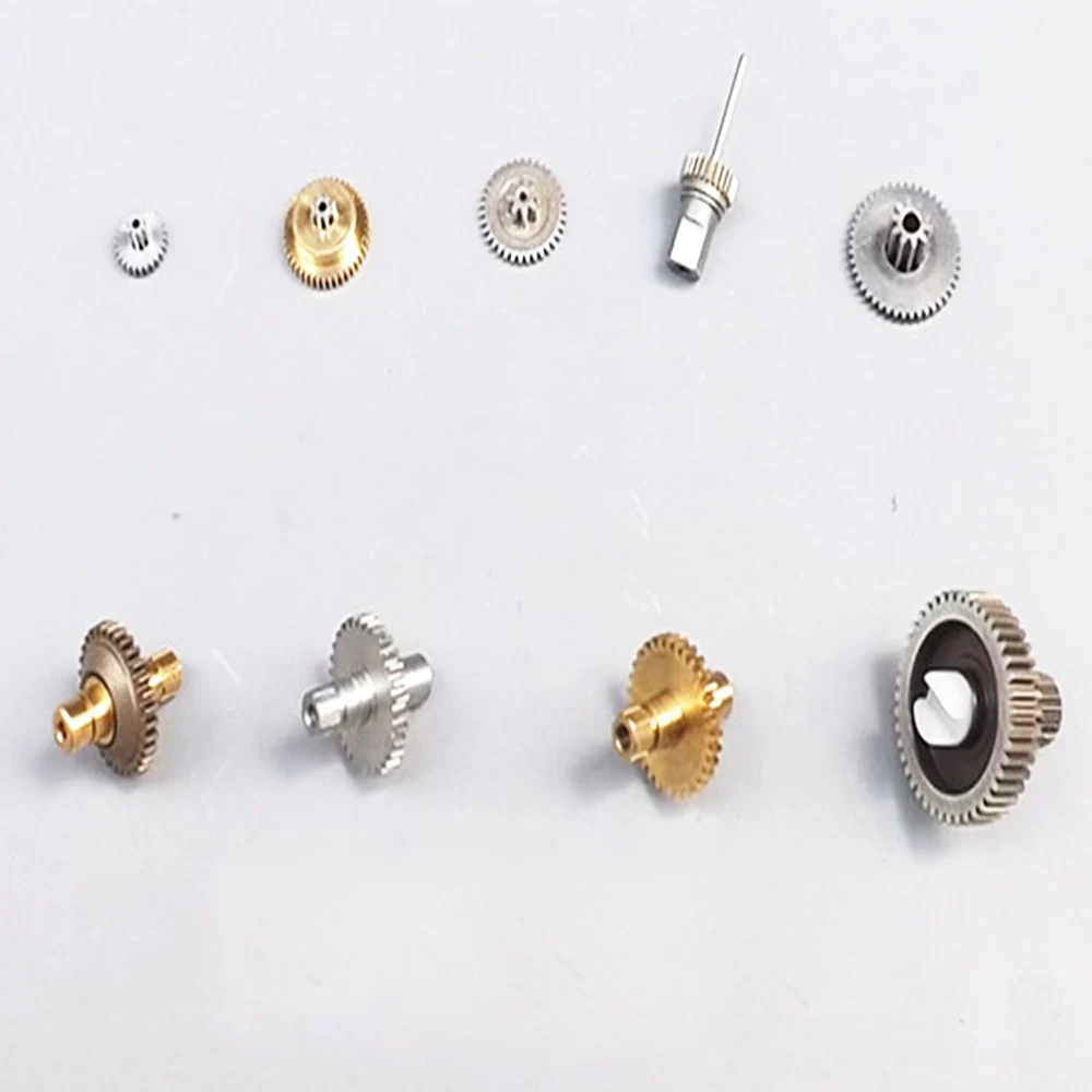 

Precision Metal Gear Series Miniature Copper Iron Gearbox Set 0.25 0.3 0.4 M Modulus Gear 1MM Shaft T Teeth Axis Gears Craft DIY