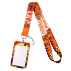 YL1036 Хэллоуин, страшный фильм, шнурок, автомобильный брелок, Обложка для удостоверения личности, значок для тренажерного зала, держатель, брелок для ключей, подарки