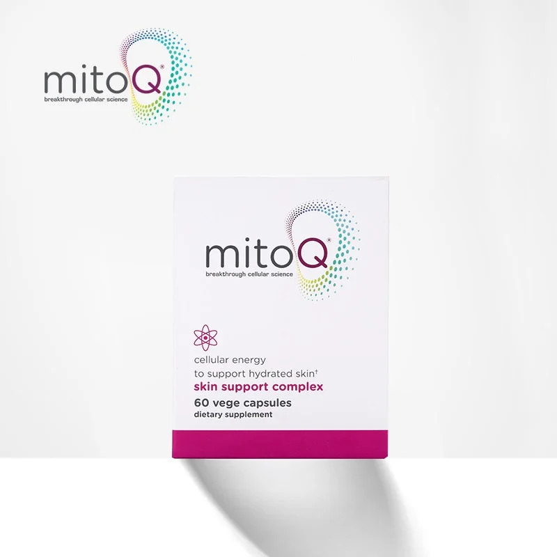 

MitoQ Molecular Marine Collagen Hyaluronic Acid Capsules Healthy Hair Nails Skin Firmness Women Health and Beauty Supplement