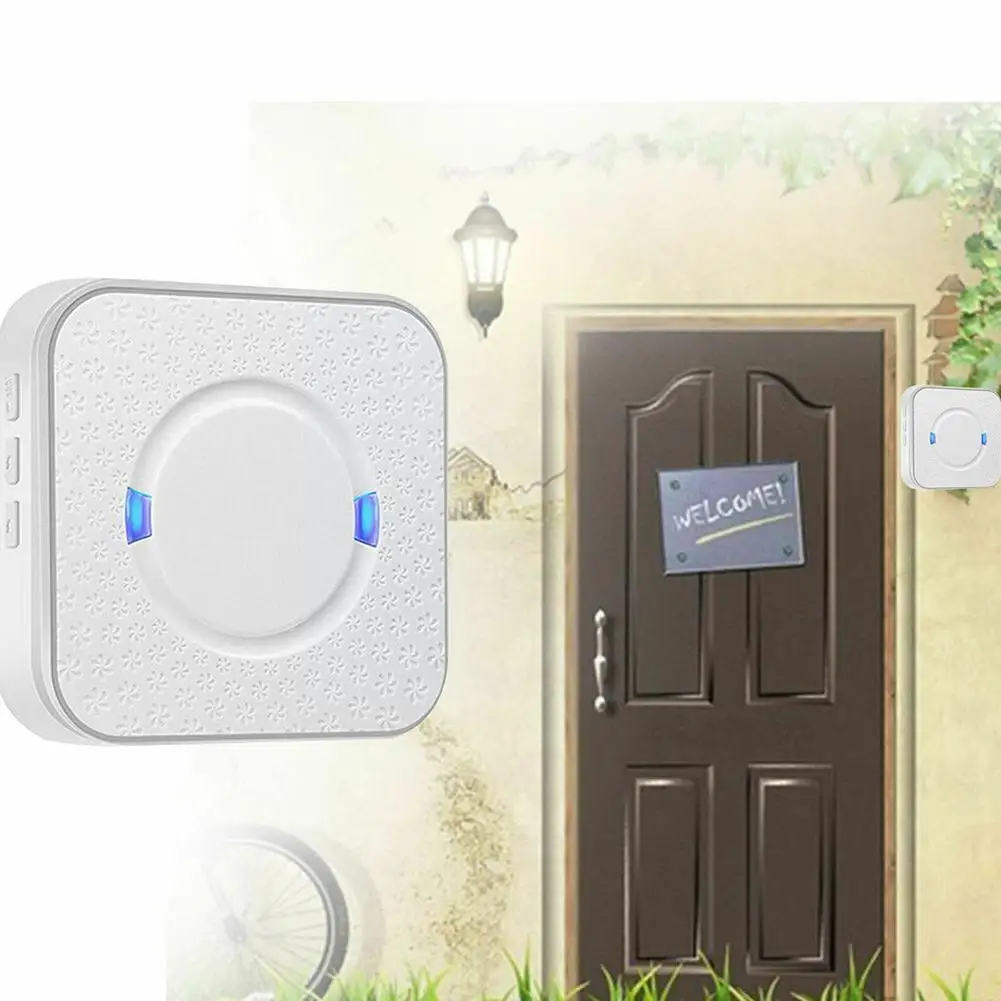 

Indoor Doorbell Smart Wireless WiFi Indoor Doorbell Plug dong Receiver Bell UK/EU/US Door Ding B5H3