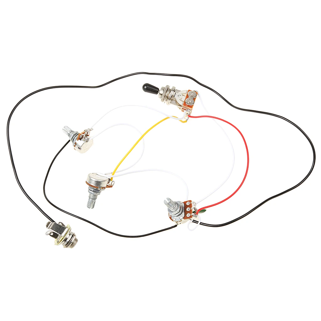 Набор профессиональных жгутов проводов с 2V1T1J 3 ходовые переключатели медный Буш