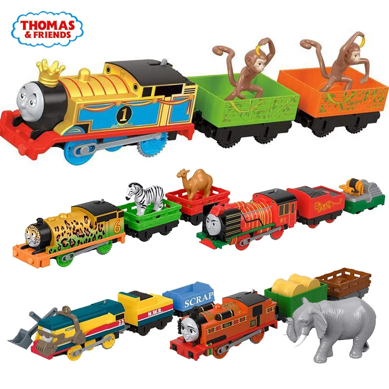 Оригинальный игрушечный поезд Thomas and Friends Трек мастер 1:43 поезда металлическая