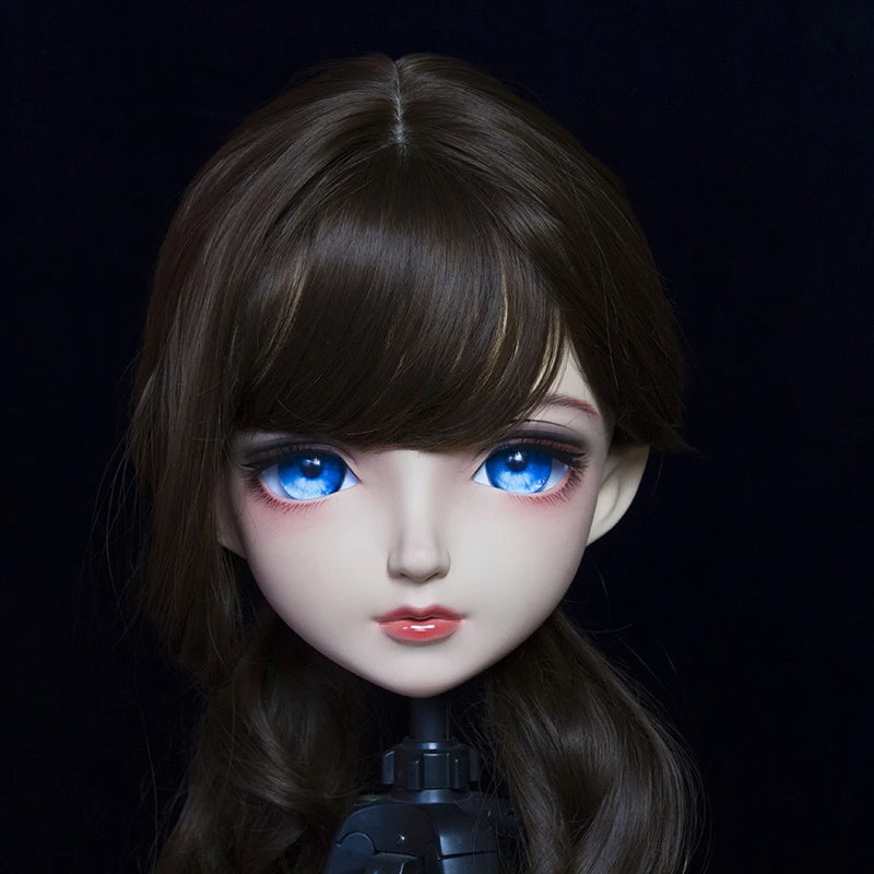 

(KGM 024) Crossdress японская ролевая игра Аниме Косплей Персонаж маска кигуруми фотомаска трансгендер кукла маска