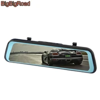 bigbigroad for bmw 5 series 530i 528i 520i 535li f10 f11 f16 f30 car dvr dash camera stream rearview mirror ips touch screen