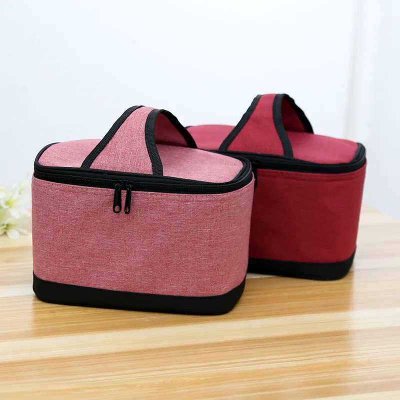 New fashion denim lunch bag thermal food insulated kids women or men casual cooler thermo picnic box | Багаж и сумки
