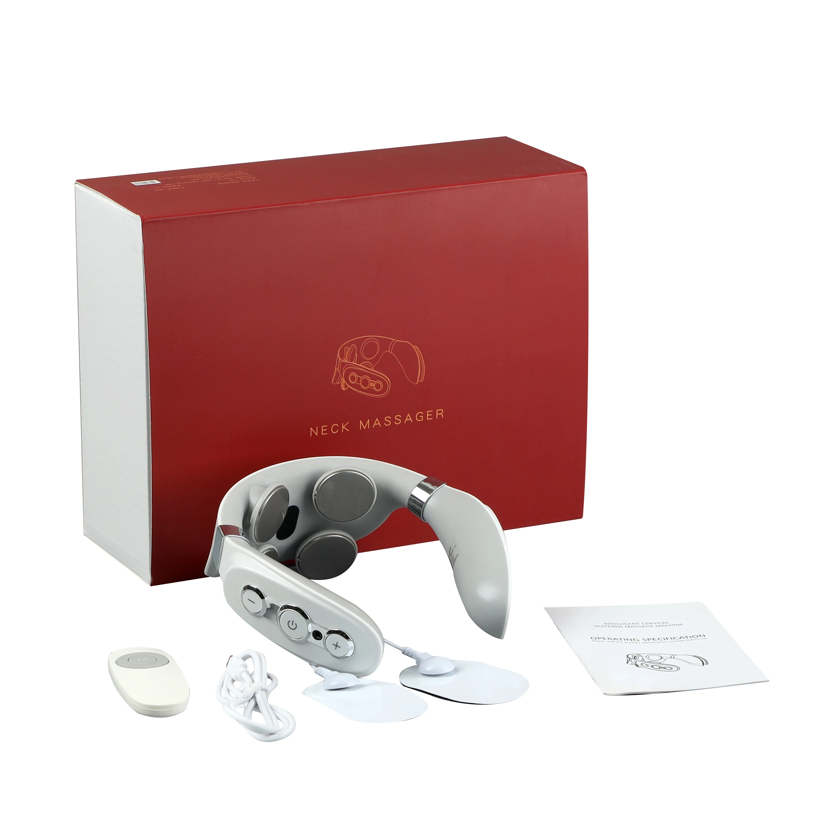 Умный Электрический массажер для шеи аппарат магнитной терапии импульсный