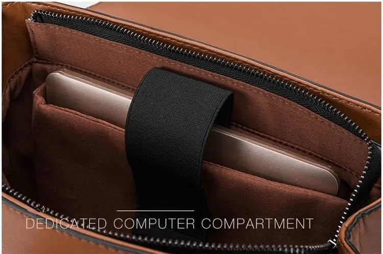 YINUO многофункциональный кожаный портфель 12 дюймов 13 дюймов Сумка для ноутбука женская мужская деловая Повседневная Mochila светильник Ретро стиль