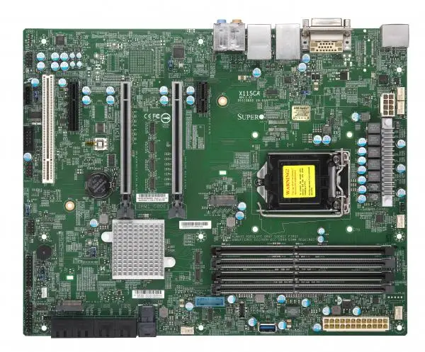 

X11SCA-F Intel C246 XEON E-2100 8 * SATA3 M.2 U.2