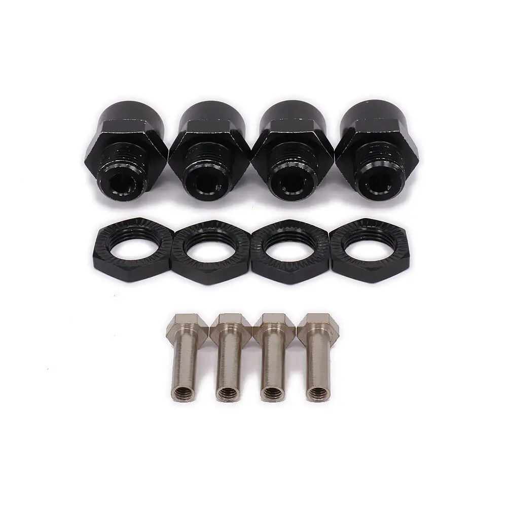 

1set Wheel Hex Hub Conversion Adapter 12 to 17mm for 1/10 RC Crawler