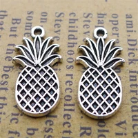 pineapple charm pendants jewelry making finding diy bracelet necklace earring accessories handmade tools 5pcs