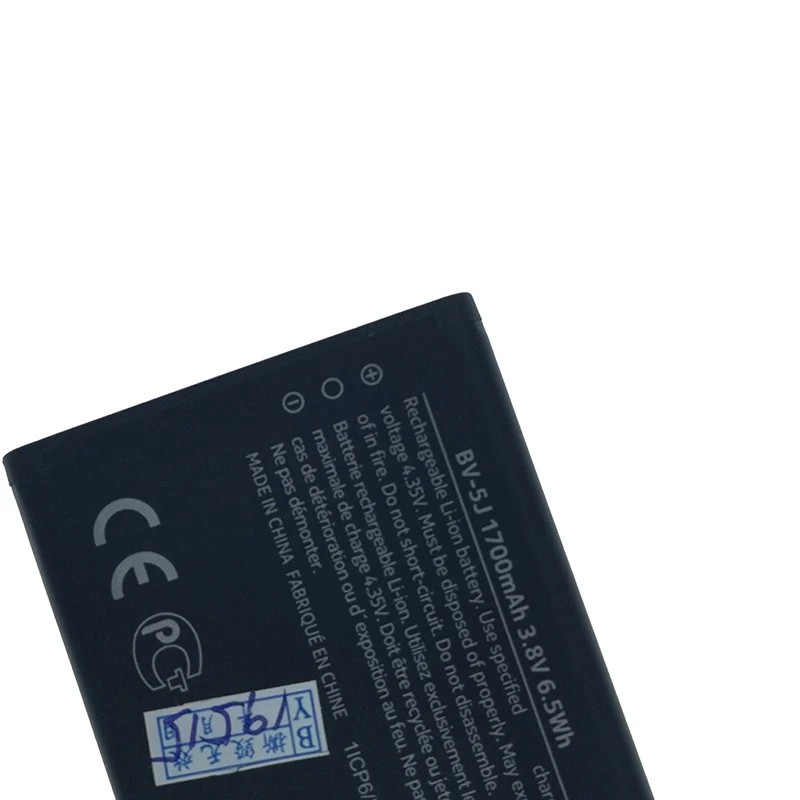 

100% Original BV-5J 1560mAh Battery For Microsoft Nokia Lumia 435 532 RM1069 RM1071 New HIgh quality battery+Tracking number