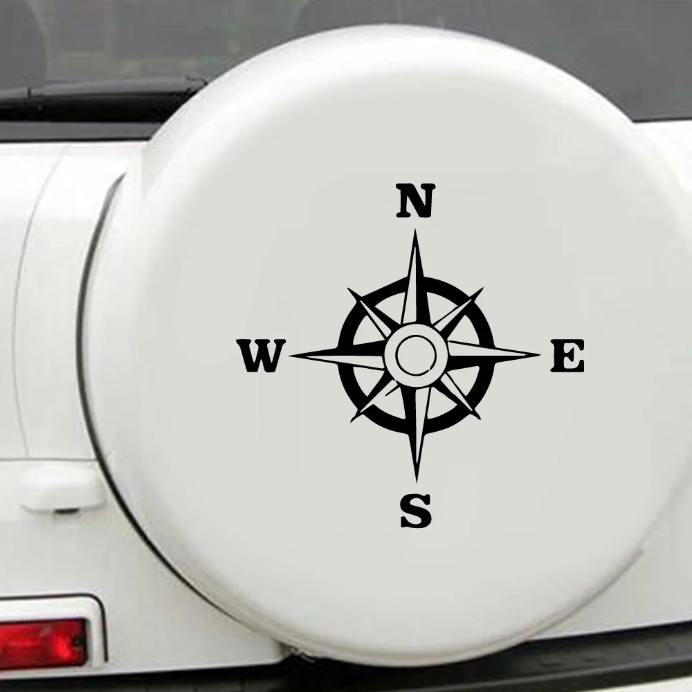

Drop Shipping Compass Car Assessoires Decal Decor Mural Vinyl Covers
