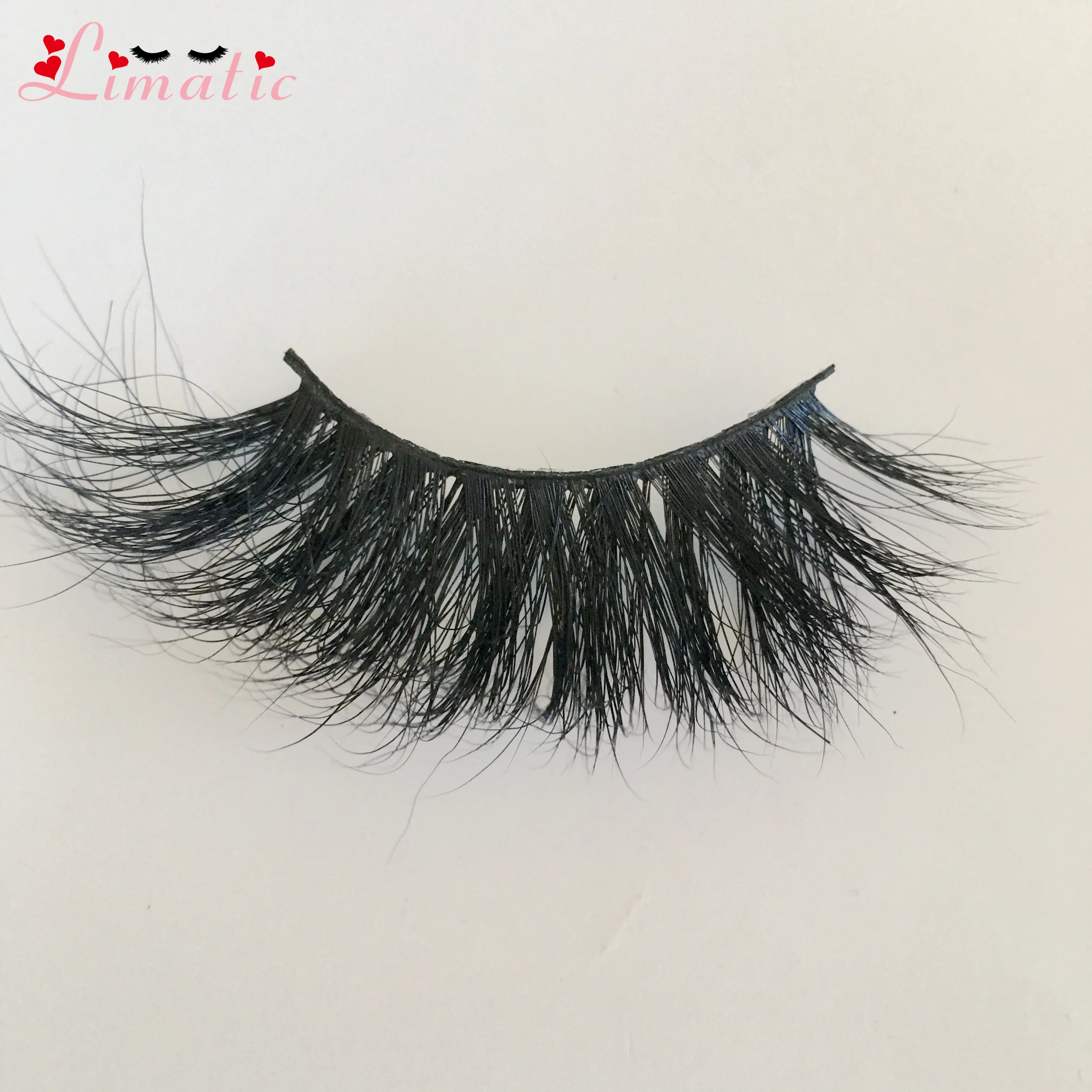 

5D 25mm 27mm Handcrafts Lashes Cruelty Free 1 Pair Reusable Soft Fluffy Eyelashes For Wholesale