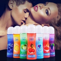 100ml sex lubricant fruit flavor orgasms body massage oil lube anal water based lubricants oil for women couple adult products