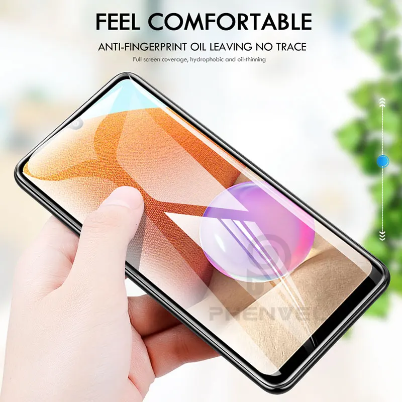 Oleophobic Tempered Glass Screen Protector For Samsung Galaxy A32 Enhanced Protective | Мобильные телефоны и аксессуары