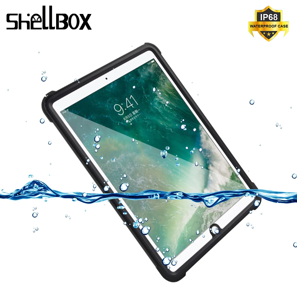 Для iPad Air Водонепроницаемый чехол Подводный 360 полная защита прозрачный противоударный чехол для iPad Pro 10,5 силиконовый чехол для дайвинга
