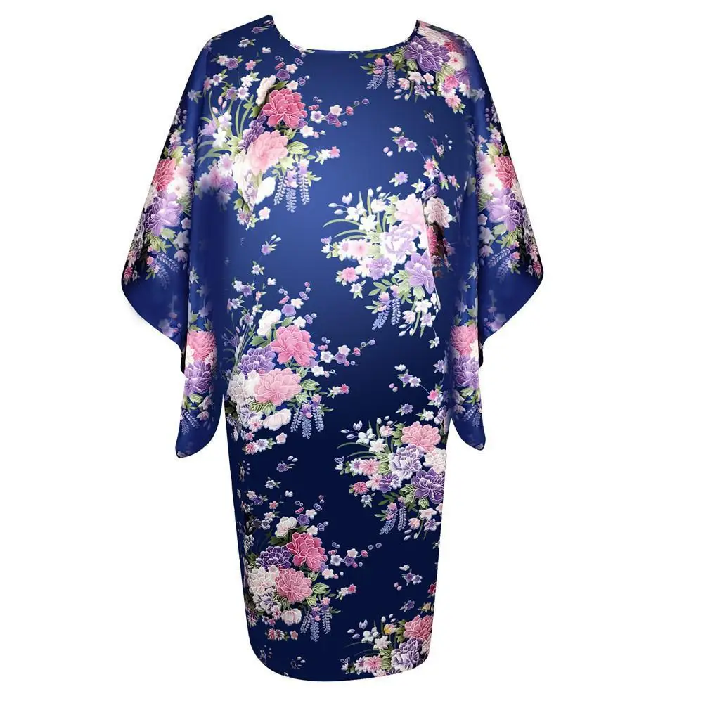 Женское пикантное свободное домашнее платье винтажный кафтан для ванной пижамы