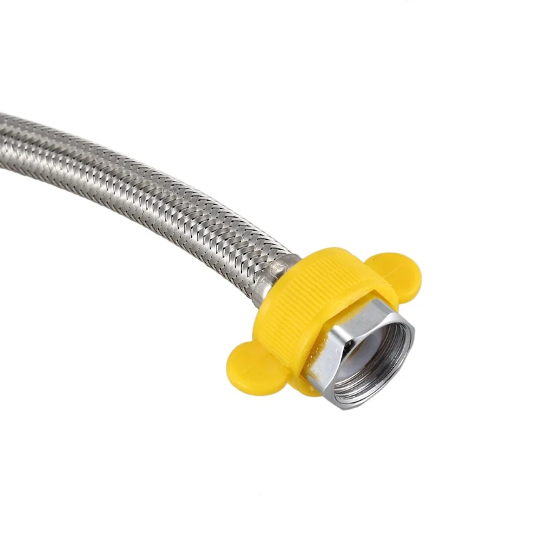 

Shower Water Heater Flexible Braided Hose Tube Pipe 40cm Silver