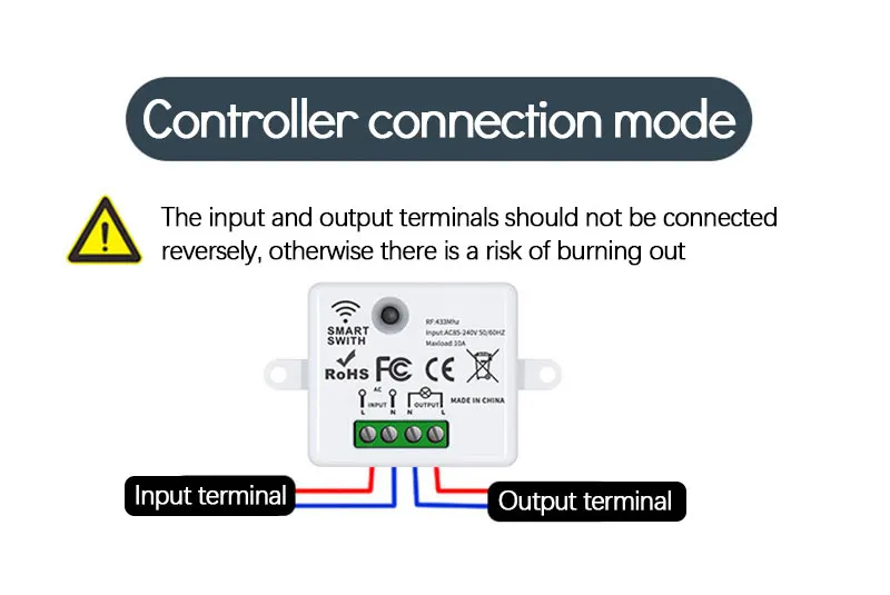 

Self-powered Wireless Switch RF433 On-off Device US Version Switch Wireless Remote Control Panel 220V Intelligent Light Control