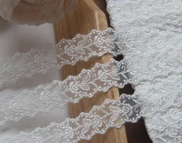 1yard width2cm fashion rose lace exquisite mesh lace manual diy garment accessorieskk 855