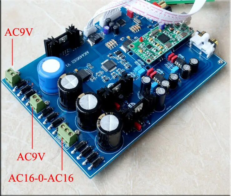 

Assembeld Dual AK4495 AK4495EQ In Parallel DAC Board + XMOS USB Card L17-40