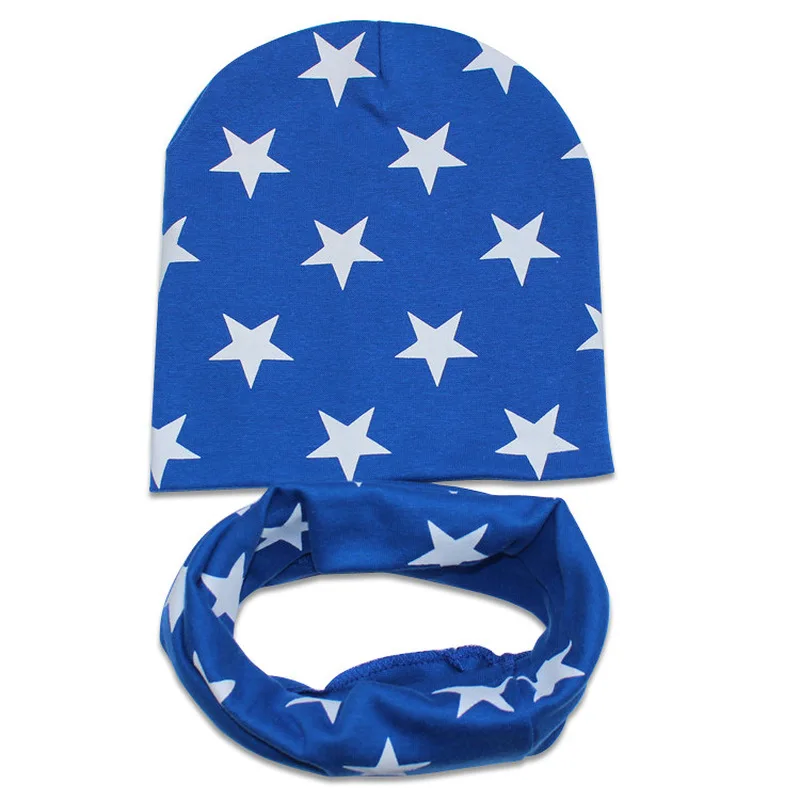 2 шт./компл. Детский комплект из шапки и шарфа весенне-зимние теплые детские шарфы