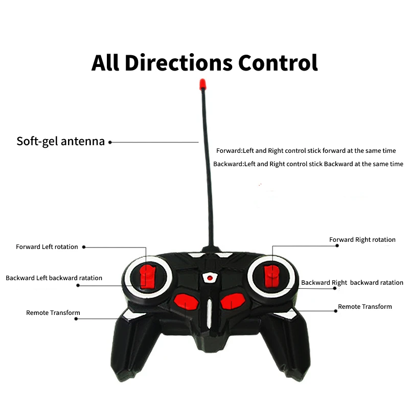 2 4G авто RC деформация жестов зондирования гоночный автомобиль перезаряжаемый