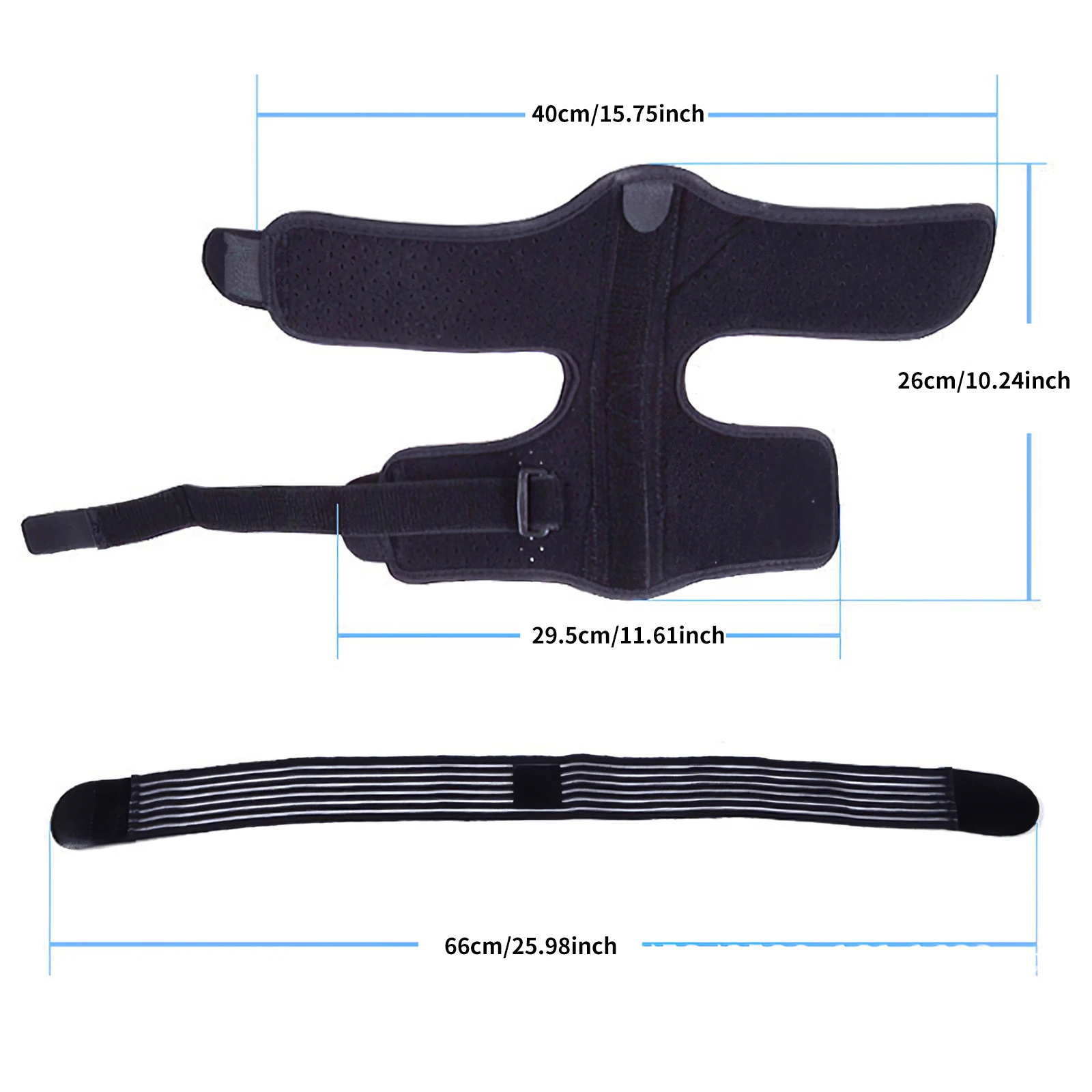 

High Quality Ankle Support Brace Adjustable Aluminum Bar Foot Drop Correction Orthosis For Plantar Fasciitis Achilles Sportwear
