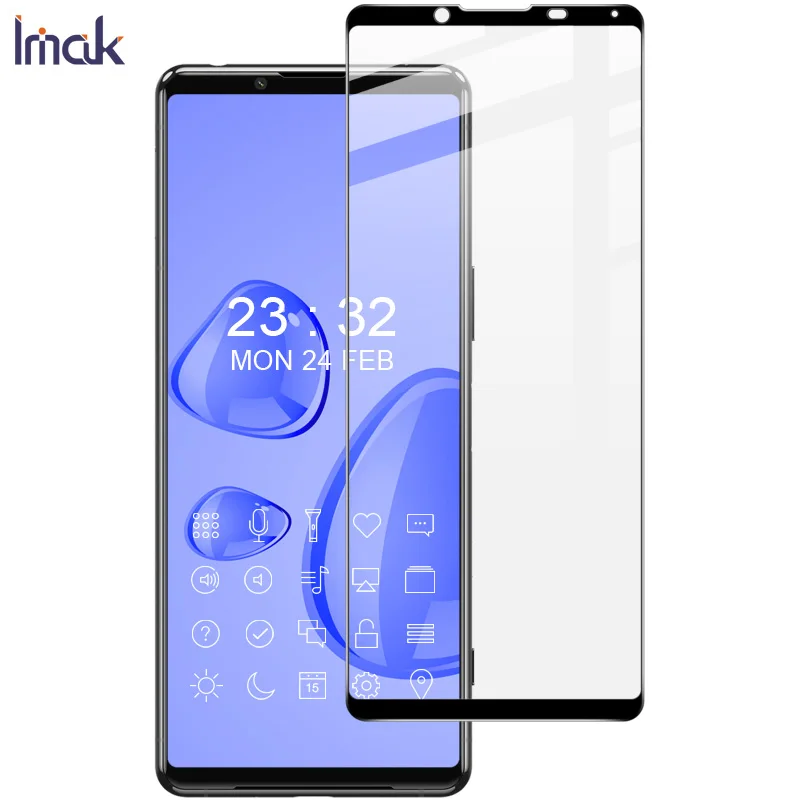 

Imak Для Sony Xperia 5 III полное покрытие закаленное стекло Защита экрана для Sony Xperia 5 III защитная стеклянная пленка