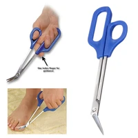 20cm toe nail toenail scissor long reach easy grip pedicure trim chiropody clipper manicure trimmer stainless steel cutter