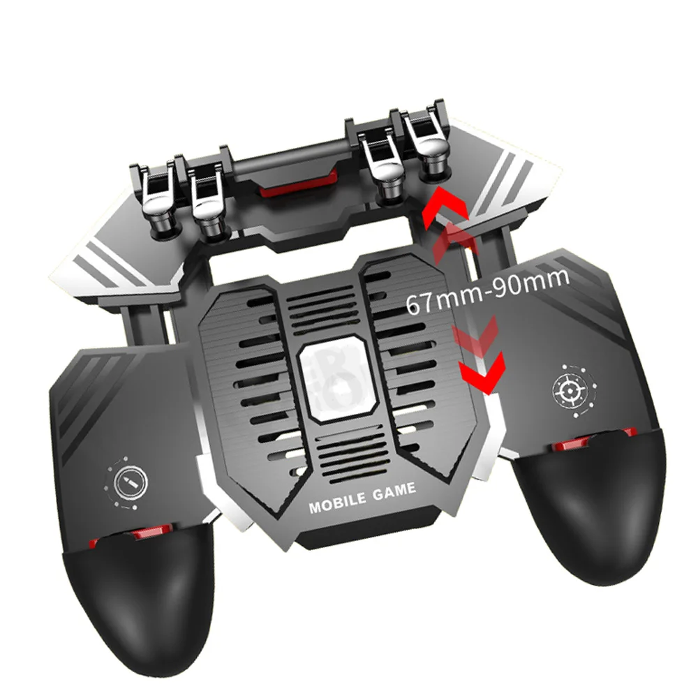 Игровой контроллер PUBG мобильный геймпад Все в одном с шестью пальцами для AK77 Free