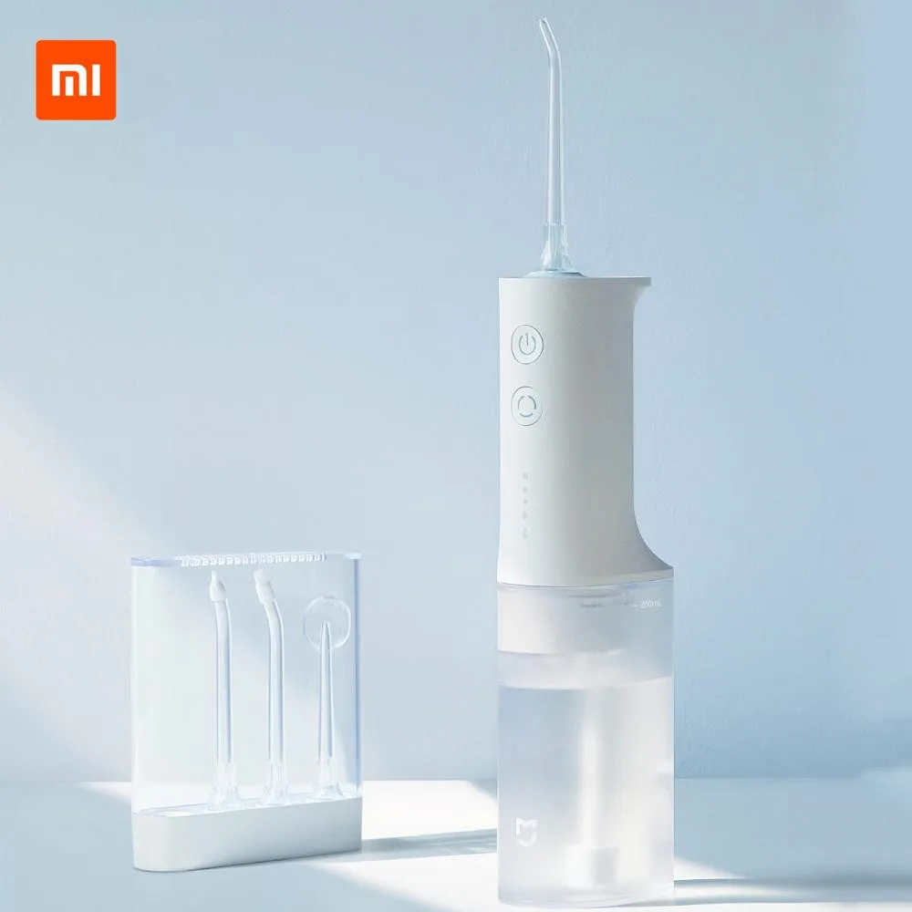 

Xiaomi Mijia MEO701 Portable Oral Irrigator Dental Irrigator Teeth Water Flosser Bucal Tooth Cleaner Waterpulse 200ML 1400/Min